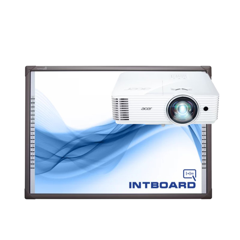 Інтерактивна дошка Intboard UT-TBI82S та короткофокусний проєктор Acer (S1386WH)